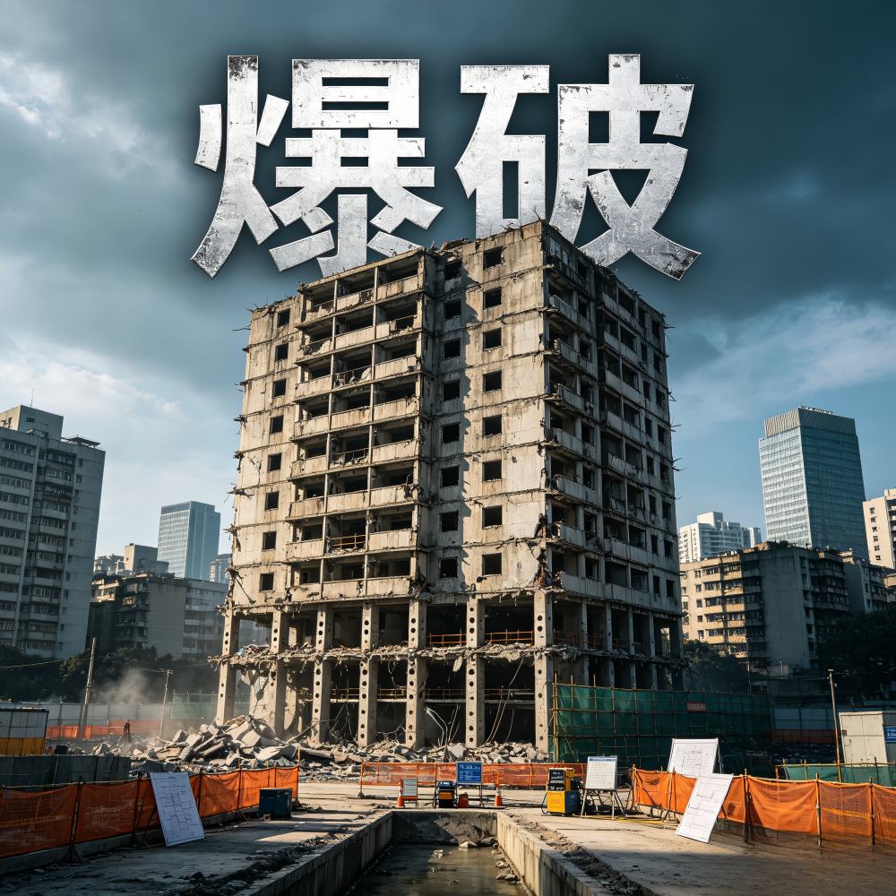 让高楼“原地坐下”：建筑爆破拆除的精密控制之道
